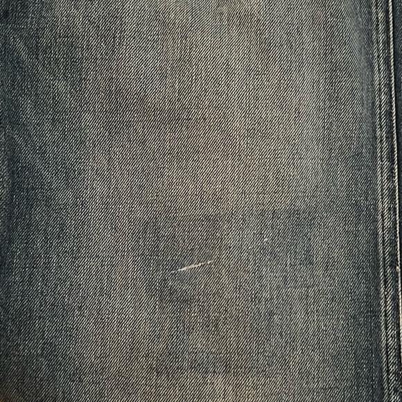 AMO Sabine Cuff Jeans - Twin Flame - defect/mark on leg - Picture 6 of 6